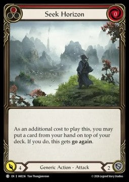 Seek Horizon (Red) (Regular)