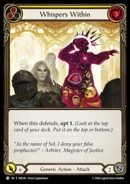 Whispers Within (Yellow) (Regular)
