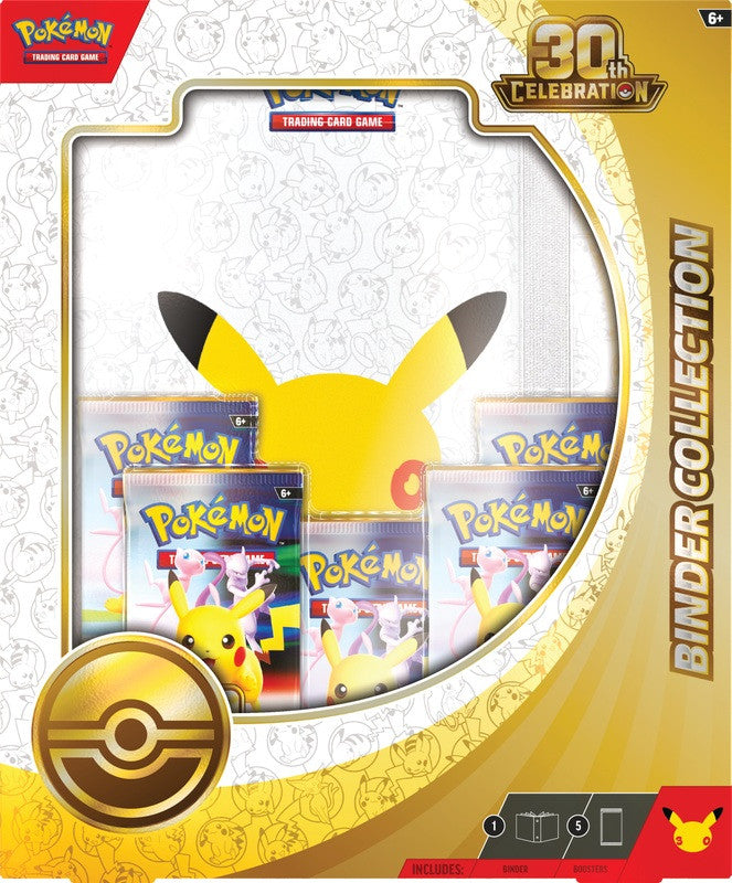 Pokemon 30th Celebration Binder Collection-(PRESALE)