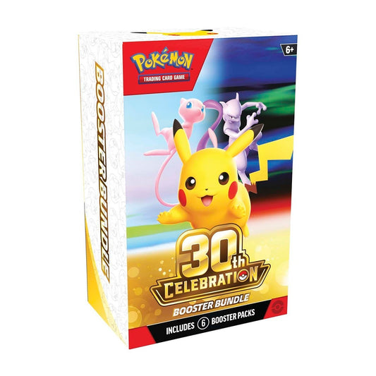 Pokemon 30th Celebration Booster Bundle-(PRESALE)