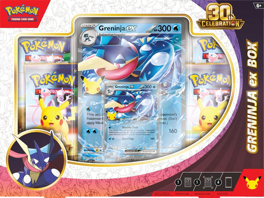 Pokemon 30th Celebration Greninja ex Collection Box - (PRESALE)